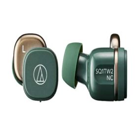 オーディオテクニカ audio-technica ATH-SQ1TW2NC-GR フォレストグリーン 完全ワイヤレスノイズキャンセリングイヤホン