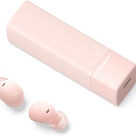 Anker Soundcore A30i ピンク | (Bluetooth 5.4) 【完全ワイヤレスイヤホン/アクティブノイズキャンセリング/マルチポイント接続/小型軽量】4571411218354