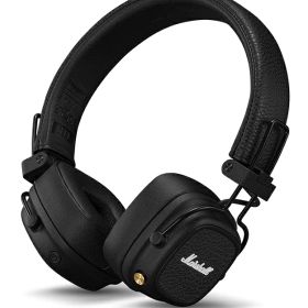 【送料込】Marshall Major V Black (Major5) オンイヤー ワイヤレス ヘッドホン ブラック/国内正規品【ポイント10倍】