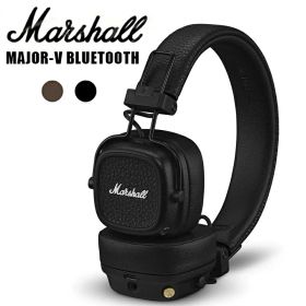 【最安値に挑戦中！】Marshall マーシャル Marshall Major V BLUETOOTH メジャー5 ブルートゥース ワイヤレスヘッドホン マーシャルヘッドホン 密閉型 折り畳 オンイヤー 約100時間のワイヤレス再生 Marshall MAJOR5 ワイヤレス ヘッドホン