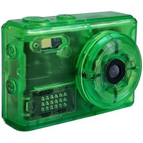 SAC｜エスエーシー SAC CONNECT オリジナルコンパクトデジタルMINIカメラ クリアグリーン SMC01-TGN
