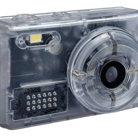 【ポイント10倍】 SAC デジタルカメラ SMC01-TWH [クリアホワイト] [画素数：100万画素(有効画素)] 【P10倍】