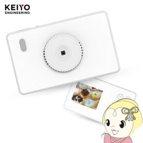 【8/5は期間限定クーポン発行】デジタルカメラ ポケットサイズ 超スリム！ KEIYO 慶洋エンジニアリング AN-DC004-WH ホワイト【KK9N0D18P】