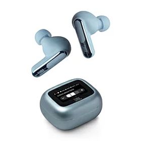 JBL(ジェービーエル) 完全ワイヤレスイヤホン ブルー JBLLIVEBEAM3BLU ［ワイヤレス(左右分離) /ノイズキャンセリング対応 /Bluetooth対応］ JBLLIVEBEAM3BLU [振込不可]