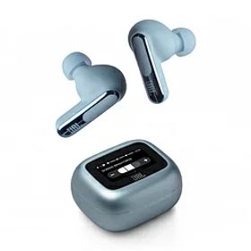 JBL(ジェービーエル) 完全ワイヤレスイヤホン ブルー JBLLIVEBEAM3BLU ［ワイヤレス(左右分離) /ノイズキャンセリング対応 /Bluetooth対応］ JBLLIVEBEAM3BLU [振込不可]