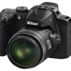 【中古】【1ヶ月保証】 ニコン Nikon COOLPIX P520 光学42倍ズーム バリアングル液晶 ブラック P520BK