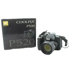 【中古】ジャンク品 ニコン Nikon COOLPIX P520 コンパクト デジタルカメラ ブリッジ ネオ一眼 黒 ブラック /MW ■GY05 その他 【ベクトル 古着】 260804