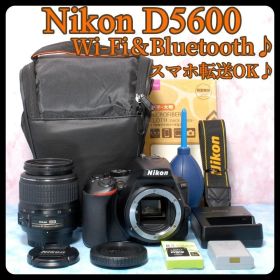 ニコン D5600☆高性能＆高画質☆一眼レフカメラ☆Wi-Fi搭載