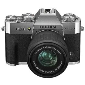 【中古】 富士フイルム(FUJIFILM) ミラーレス一眼 X-T30II XCレンズキット シルバー F X-T30 II LK-1545-S