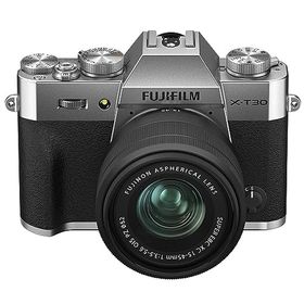【中古】「非常に良い」富士フイルム(FUJIFILM) ミラーレス一眼 X-T30II XCレンズキット シルバー F X-T30 II LK-1545-S