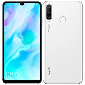 【未使用・本体のみ】 SIMフリー MAR-LX2J HUAWEI P30 lite SoftBank系 パールホワイト 利用制限▲(赤ロム永久保証) 送料無料