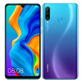 【中古】【安心保証】 HUAWEI P30 lite MAR-LX2J[64GB] 楽天モバイル ピーコックブルー