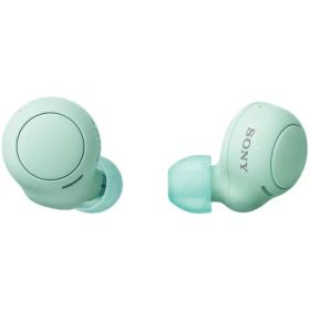 【中古】（新古品） ソニー(SONY) 完全ワイヤレスイヤホン WF-C500 : /軽量小型5.4g/高精度通話品質/簡単ペアリング/IPX4防滴性能/アイスグリーン WF-C500 GZ