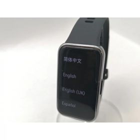【中古】Huawei HUAWEI Band 9 ブラック【津田沼】保証期間1ヶ月【ランクA】