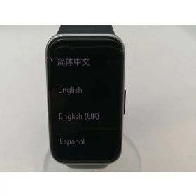 【中古】Huawei HUAWEI Band 9 ブラック【津田沼】保証期間1ヶ月【ランクA】