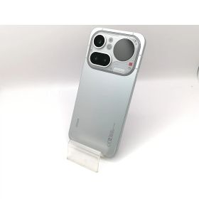 【中古】NOTHING 楽天モバイル 【SIMフリー】 Nothing Phone (4a) Pro シルバー 12GB 256GB【戸塚】保証期間1ヶ月【ランクA】