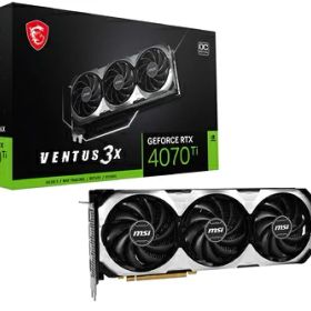 【中古】 MSI グラフィックスボード GeForce RTX 4070 Ti VENTUS 3X 12G OC VD8370