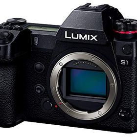 【中古】「非常に良い」パナソニック(Panasonic) フルサイズ ミラーレス一眼カメラ ルミックス S1 ボディ 2420万画素 ブラック DC-S1-K