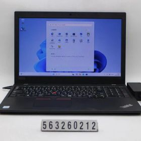 Lenovo ThinkPad L580 Core i5 8250U 1.6GHz/8GB/256GB(SSD)/15.6W/FWXGA(1366x768)/Win11 【563260212】