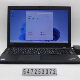 Lenovo ThinkPad L580 Core i5 8250U 1.6GHz/8GB/256GB(SSD)/15.6W/FWXGA(1366x768)/Win11 【547253372】