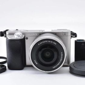 美品:ソニー SONY α6000 シルバー E PZ 16-50mm #363
