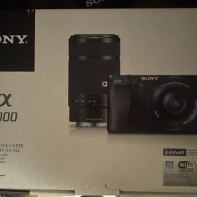SONY α6000 本体 ダブルズームレンズキット ホワイト