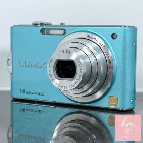 Panasonic LUMIX DMC-FX66 フローラルブルー コンパクトデジタルカメラ 1410万画素 光学5倍ズーム 広角25mm POWER O.I.S. 超解像技術 パナソニック