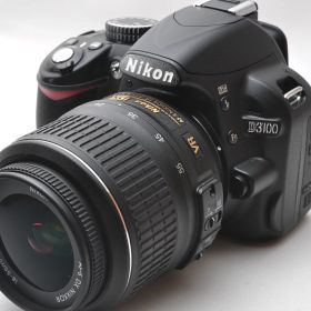【中古】【1ヶ月保証】 ニコン Nikon D3100 レンズキット ブラック