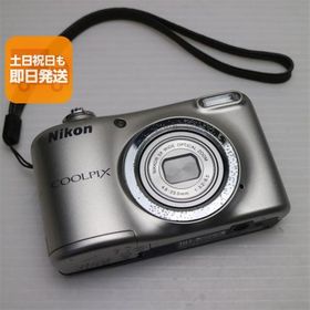 美品 COOLPIX A10 シルバー 即日発送 コンデジ Nikon 本体 あすつく 土日祝発送OK