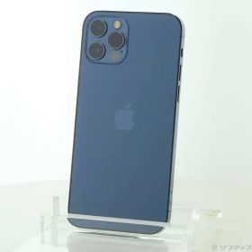 ソフマップ 〔中古品〕 iPhone12 Pro 256GB パシフィックブルー MGMD3J／A SIMフリー【348】
