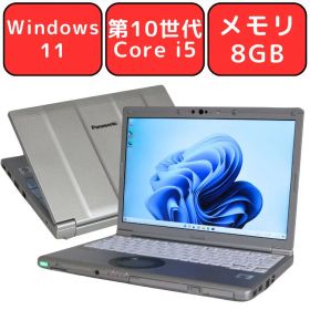 【累積使用時間290時間】Panasonic Let's note SV9 CF-SV9RDLVS パナソニック レッツノート 第10世代 Core i5 メモリ8GB SSD256GB 12.1型 Windows11 Pro 無線LAN Wi-Fi Webカメラ Bluetooth WPS Office付き オフィス 中古パソコン ノートパソコン ノートPC 90日保証 【中古】