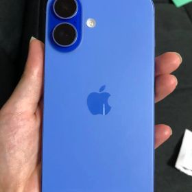 iPhone 16 ブルー 本体128GB バッテリー100カメラ不具合あり
