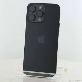 ソフマップ 〔中古品〕 iPhone16 Pro Max 512GB ブラックチタニウム MYWL3J／A SIMフリー【377】