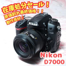 ✨ニコン D7000✨本格中級機 高画質＆高速連写 スマホ転送 高性能