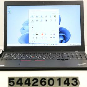LENOVO ThinkPad L590 Core i5 8265U 1.6GHz/8GB/256GB(SSD)/15.6W/FHD(1920x1080)/Win11【中古】【20260625】