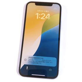 【4868】アップル iPhone 12 MJNH3J/A 64GB パープル SIMロックなし ネットワーク利用制限無し Apple スマートフォン アイフォン 白ロム