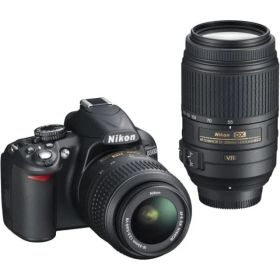 ニコン デジタル一眼 Nikon D3100 ダブルズームセット 中古 新品SDカード付き 届いてすぐに使える 超望遠 手振れ補正 動画撮影 初心者 おすすめ