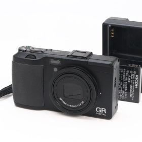 AB+ (良品) RICOH リコー GR DIGITAL IV ブラック シャッター回数1522 初期不良返品対応 77-216