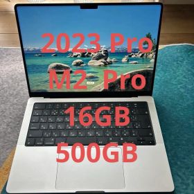 美品MacBookPro 2023 14㌅ M2Pro 16/500GB19コア