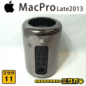 【中古】Mac Pro Late 2013・3.0GHz 8コア XeonE5/メモリ 64GB/SSD 1TB/デュアル FirePro D700/macOS Monterey 12.7/A1481［11］