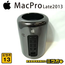 【中古】Mac Pro Late 2013・3.7GHz 4コア XeonE5/メモリ 32GB/SSD 256GB/デュアル FirePro D300/macOS Monterey 12.7/A1481［13］