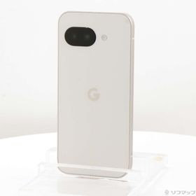 (中古)GOOGLE Google Pixel 9a 128GB ポーセリン G3Y12 docomo SIMフリー(368-ud)