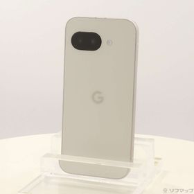 (中古)GOOGLE Google Pixel 9a 128GB ポーセリン G3Y12 au SIMフリー(198-ud)