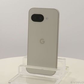 (中古)GOOGLE Google Pixel 9a 128GB ポーセリン G3Y12 docomo SIMフリー(377-ud)