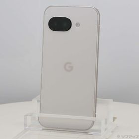 (中古)GOOGLE Google Pixel 9a 128GB ポーセリン G3Y12 docomo SIMフリー(196-ud)