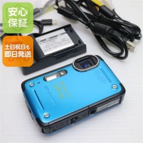 良品中古 TG-620 ブルー 即日発送 デジカメ OLYMPUS デジタルカメラ 本体 土日祝発送OK
