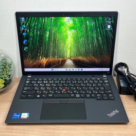 美品〉05126 Thinkpad X13 Gen2 32GB 512GB i7 第11世代 office2024 大容量 ノートパソコン