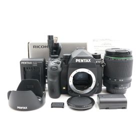 ■シャッター数445枚！新品同様■ PENTAX K-1 Mark II 28-105WR レンズキット ブラック フルサイズデジタル一眼レフカメラ 16007 ペンタックス