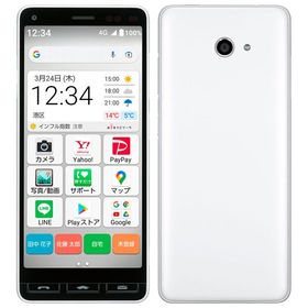 SIMフリー かんたんスマホ2+ A201KC ホワイト 32GB