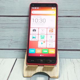 Y!mobile 京セラ かんたんスマホ2+ A201KC ローズ レッド 594